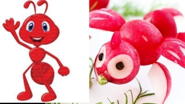 'How to Make Red Ants - Fun Food For Kids | Cute Food Creations'