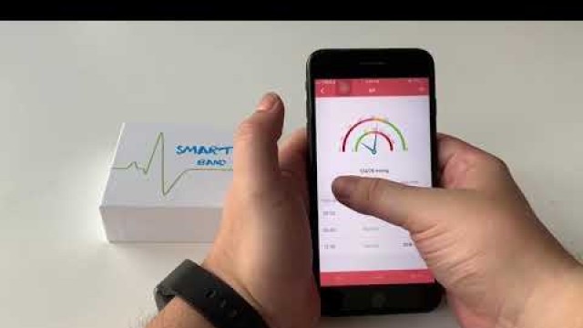 'Measuring Body Temperature Smart Wristband Fitness Activity Tracker. With user manuel'