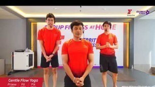 'Group Fitness at Home :  Gentle Flow 14/4/2020'