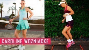 'Caroline Wozniacki Conditioning Training for Tennis | Fitness Babes'