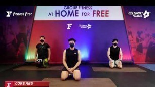 'Group Fitness at Home :  CoreAbs 6/4/2022'