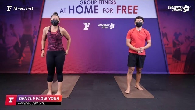 'Group Fitness at Home :  Gentle Flow Yoga 31/8/2021'