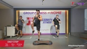 'Group Fitness at Home : Easy Step 30/3/2020'