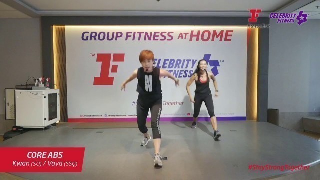 'Group Fitness at Home : CORE ABS 21/3/2020'