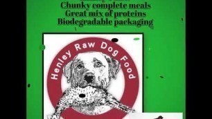 'Our amazing raw dog food brand......'