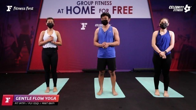 'Group Fitness at Home :  Gentle Flow Yoga 29/4/2021'