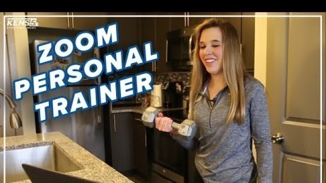 'How you can workout at home with a Zoom personal trainer'