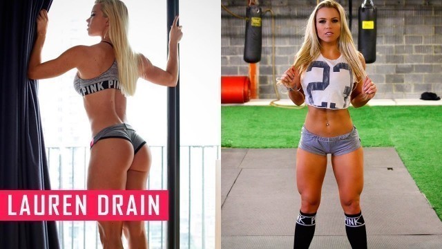 'Lauren Drain Brazilian Buttlift Workout from WBFF Bikini Pro | Fitness Babes'