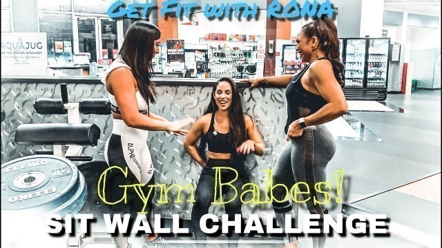 'SIT WALL CHALLENGE with GYM BABES!'