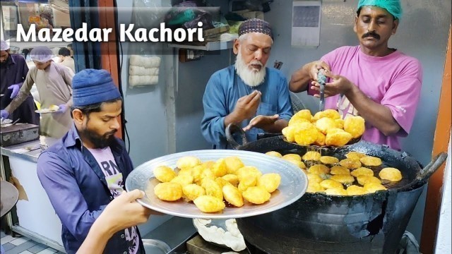 'Mazedar Khasta Kachori | Ramadan Street Food | Karachi Pakistan'