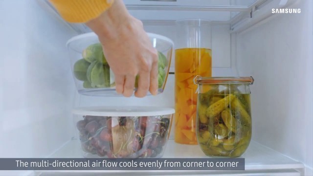 'Food Showcase refrigerator  how it works   All Around Cooling   Samsung'