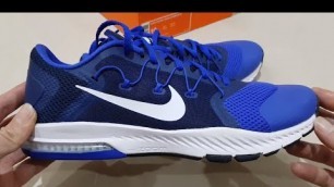 'Unboxing NIKE AIR ZOOM TRAIN COMPLETE BLUE CROSS TRAINER FITNESS SHOES (100% ORIGINAL ASLI) NO KW !!'