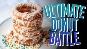 'THE ULTIMATE DONUT BATTLE'