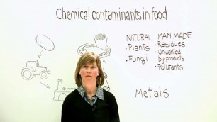 'Chemical contaminants in the food chain'