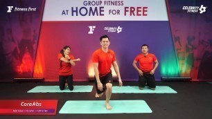 'Group Fitness at Home :  CoreAbs 6/1/2021'