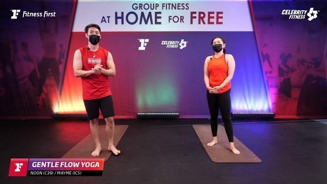 'Group Fitness at Home :  Gentle Flow Yoga 1/6/2021'