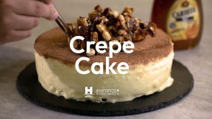 'Crepe Cake - Un ensamble de dulzura con Miel Carlota en Herdez Food Service'