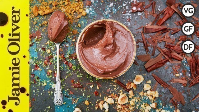 'Vegan Chocolate Pots | Jamie Oliver'