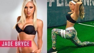 'Jade Bryce (Bellator Ring Girl) Body Shape Workout | Fitness Babes'