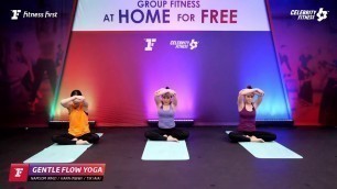 'Group Fitness at Home :  Gentle Flow Yoga 16/2/2021'