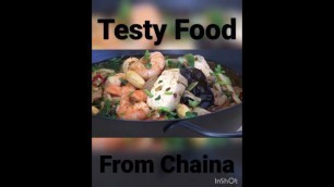 'teasy  food from Chaina , see and enjoyed'