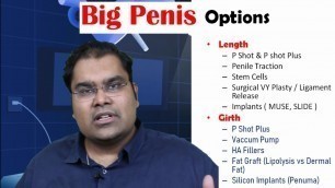 'How to grow a big dick | Options to Increase your penis size'