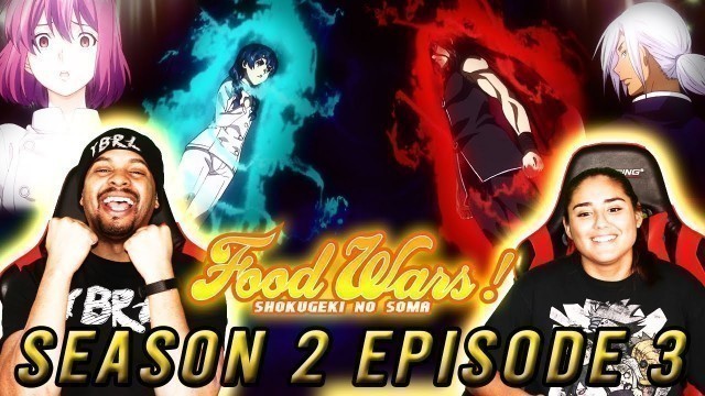 'Is that a jojo reference!? Food Wars Reaction Season 2 Episode 3'