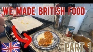 'We Made British Food.'