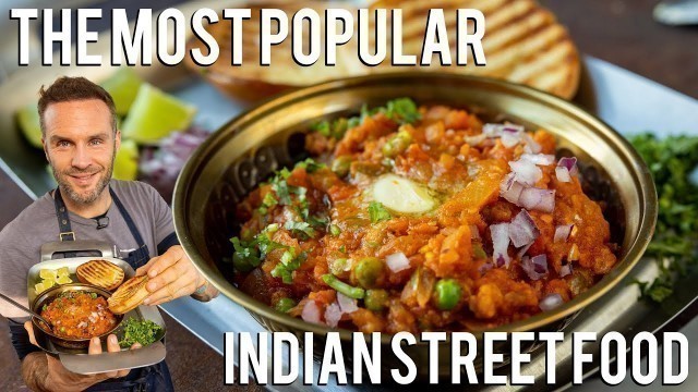 'We now LOVE Pav Bhaji | Epic Indian Street Food made VEGAN'