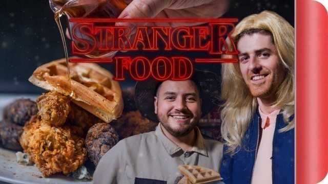 'Stranger Things Upside Down Chicken and Waffles | Step Up To The Plate'