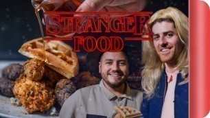 'Stranger Things Upside Down Chicken and Waffles | Step Up To The Plate'