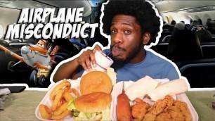 'COOKOUT MUKBANG | AIRPLANE MISCONDUCT'