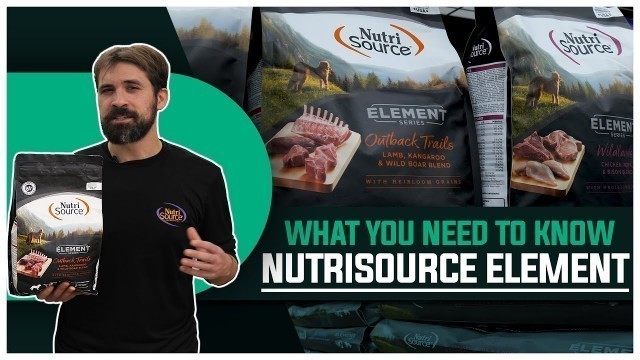 'Nutrisource Element: High Protein Dog Food Made In Minnesota!'