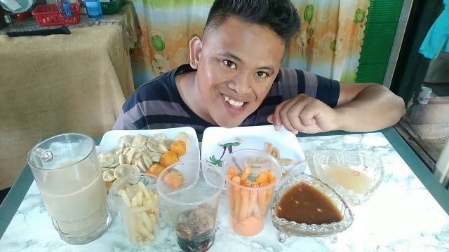 'Filipino STREET FOOD MUKBANG | Fishball, kikiam, kwek kwek, siomai, etc.'