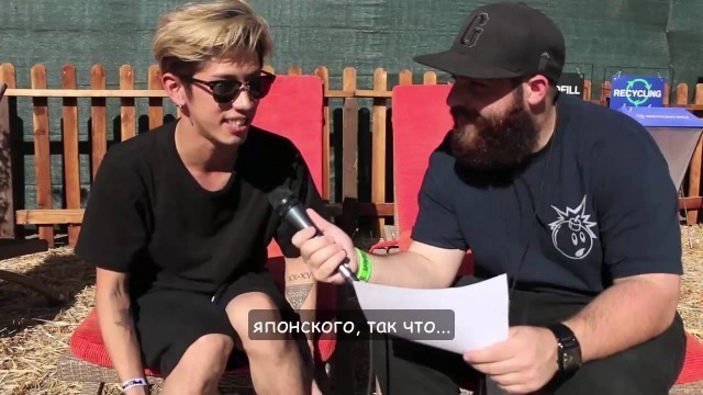 'One Ok Rock Interview 35xxxv 5SOS Kellin Quinn American Food (рус суб)'