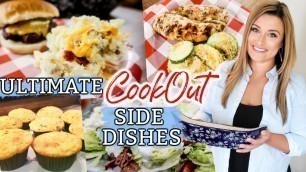 'COOKOUT SIDE DISHES | BUDGET FRIENDLY SIDE DISHES | EASY BBQ SIDE DISH FAVS | CookCleanAndRepeat'