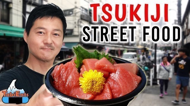 'Japanese Street Food Tour TSUKIJI FISH MARKET'