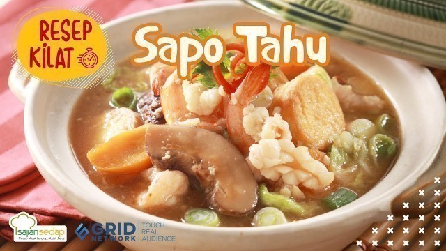 'Resep Sapo Tahu ala Restoran Chinese Food'