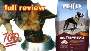 'Meatup dog food full review in tamil'