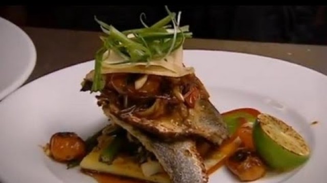 'Pan-fried fillets of sea bass - Caribbean Food Made Easy - BBC'