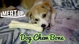 'Meat Up Pressed Chew Bones | Dog Chewing Bone | avoids destructive chewing'