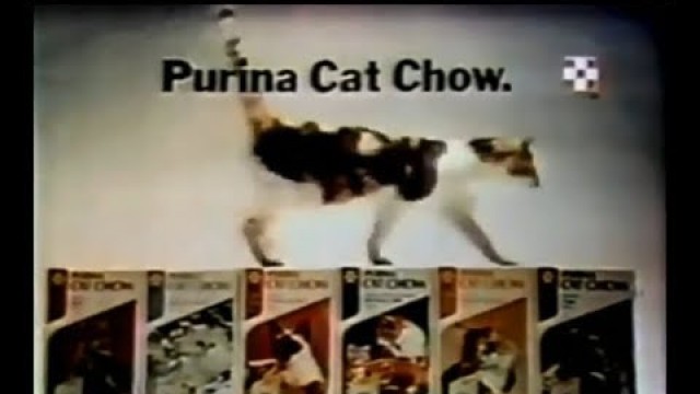 'Purina \'Chow! Chow! Chow!\' Cat Food Commercial (1975)'