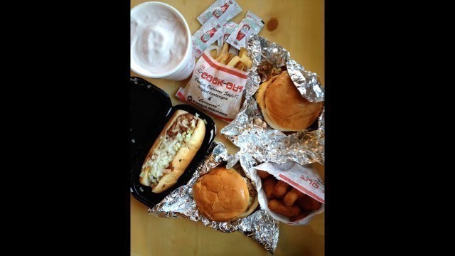 'Cook Out Burgers Fries and Shakes'