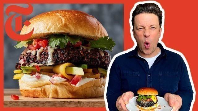 'Jamie Oliver\'s Ultimate Veggie Burgers | NYT Cooking'