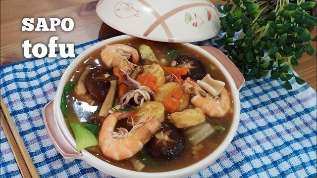 'CARA MASAK SAPO TAHU SEFOOD || RESEPI TOFU CLAYPOT  || SIMPLE DAN LAZAT'