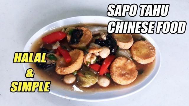 'Sapo Tahu Chinese Food Resep Rumahan Tidak Murahan'