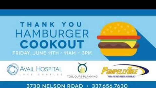 'Calcasieu Parish School Worker Appreciation Hamburger Cookout'