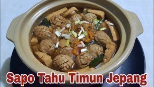 'Resep Sapo Tahu Timun Jepang #sapotahu #makananenak #chineserecipe #chinesefood #cooking #timun'