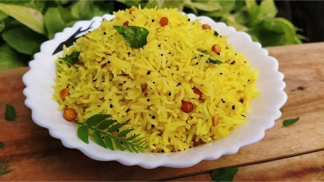 'Lunch Ideas, Lemon Rice Recipe in Hindi by Indian Food Made Easy'