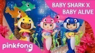 'Baby Alive Presents: Pinkfong! Baby Shark Baby Alive Dance! | Baby Shark Dance'